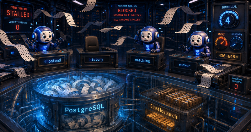 Архитектура Temporal вглубь: сервисы, persistence, task queues