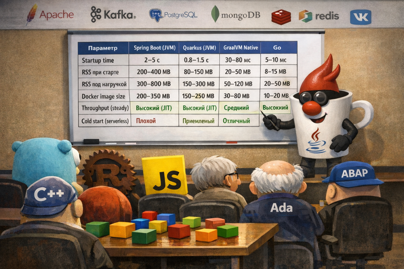 Java для backend и контейнеров: где она по-прежнему очень сильна