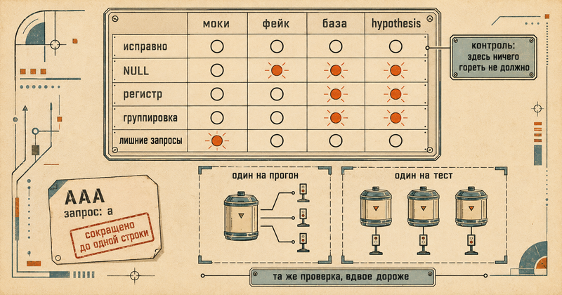 Тестирование Python: pytest, fixtures, Testcontainers и hypothesis