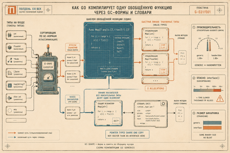 Дженерики в Go: type parameters, constraints и цена под капотом