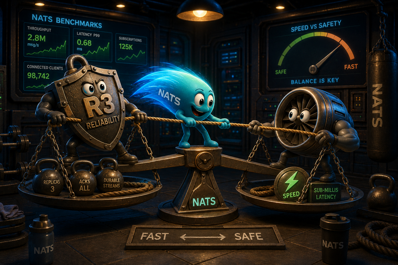Надёжность и производительность NATS: гарантии, репликация и tuning